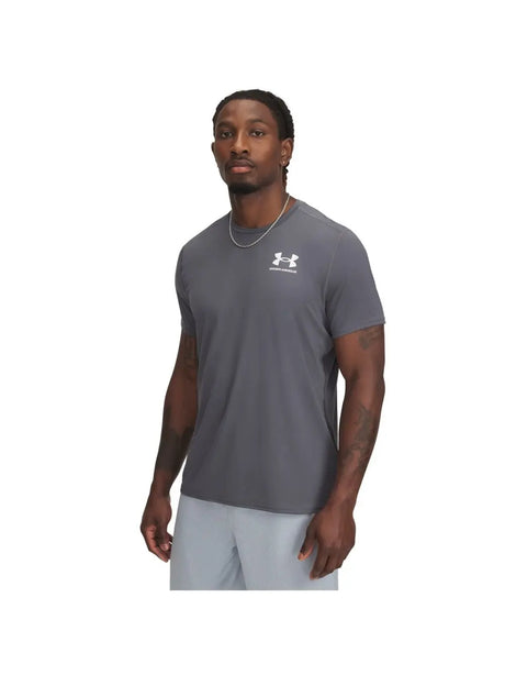 T-shirt Sportiva Under Armour HeatGear Fitted Uomo - Grigio