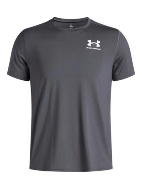 T-shirt Sportiva Under Armour HeatGear Fitted Uomo - Grigio
