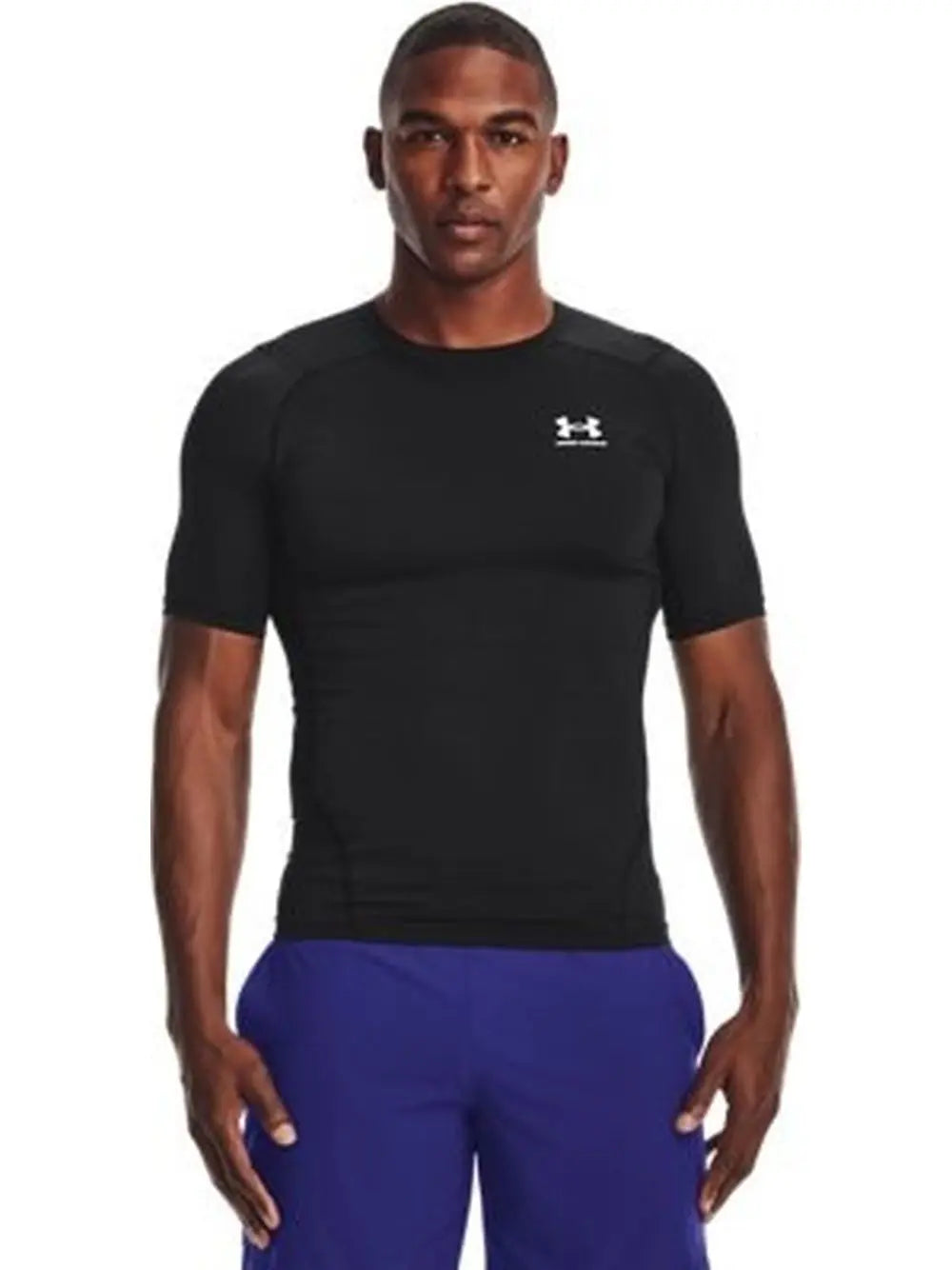 T-shirt Sportiva Under Armour HeatGear Uomo - Nero