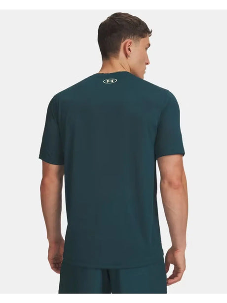 T-shirt Sportiva Under Armour UA TECH PLAY SHORT SLEEVE Uomo - Verde