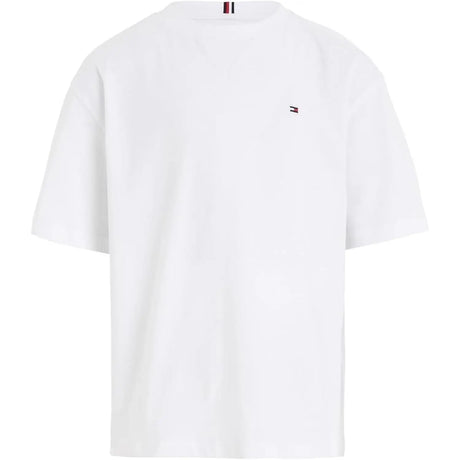 T-shirt TOMMY HILFIGER Bambino ESSENTIAL Bianco TOMMY HILFIGER  Angolo dello Sport