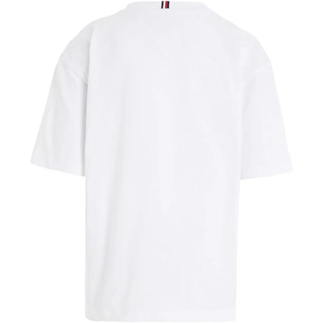 T-shirt TOMMY HILFIGER Bambino ESSENTIAL Bianco TOMMY HILFIGER  Angolo dello Sport