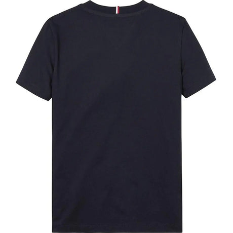 T-shirt TOMMY HILFIGER Bambino SCRIPT Blu TOMMY HILFIGER  Angolo dello Sport