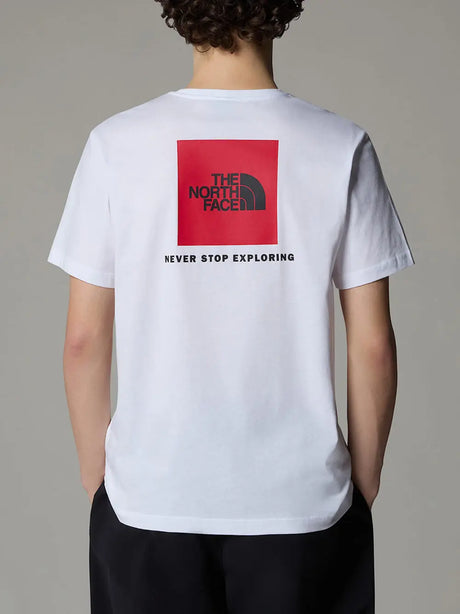 T-shirt The North Face Red Box Uomo - Bianco