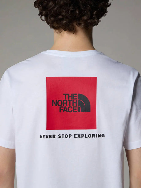 T-shirt The North Face Red Box Uomo - Bianco