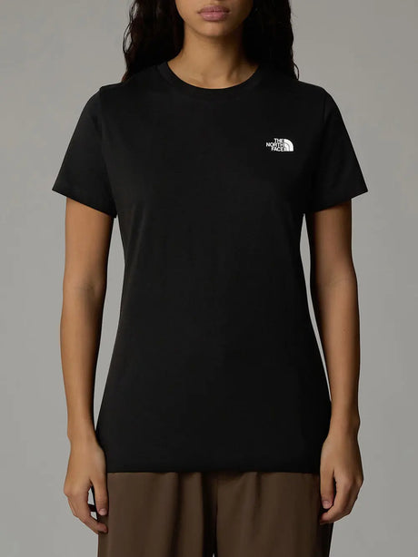T-shirt The North Face Simple Dome Donna - Nero