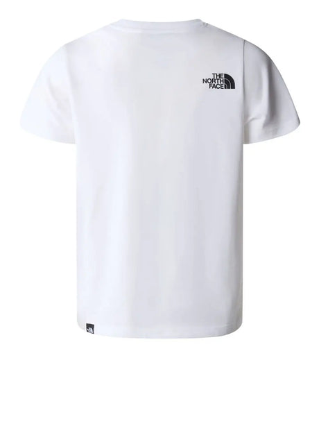 T-shirt The North Face Unisex Bambino - Bianco