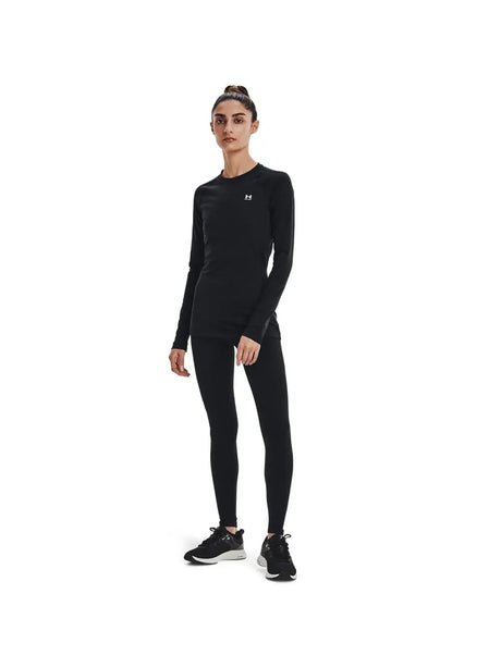 T-shirt Under Armour AUTHENTICS CREW Donna - Nero