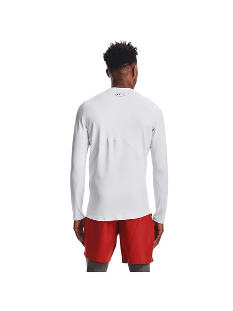 T-shirt Under Armour CG ARMOUR FITTED CREW Uomo - Bianco