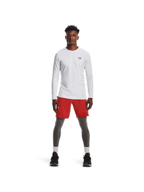 T-shirt Under Armour CG ARMOUR FITTED CREW Uomo - Bianco