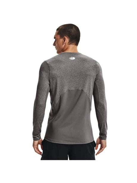 T-shirt Under Armour CG ARMOUR FITTED CREW Uomo - Grigio