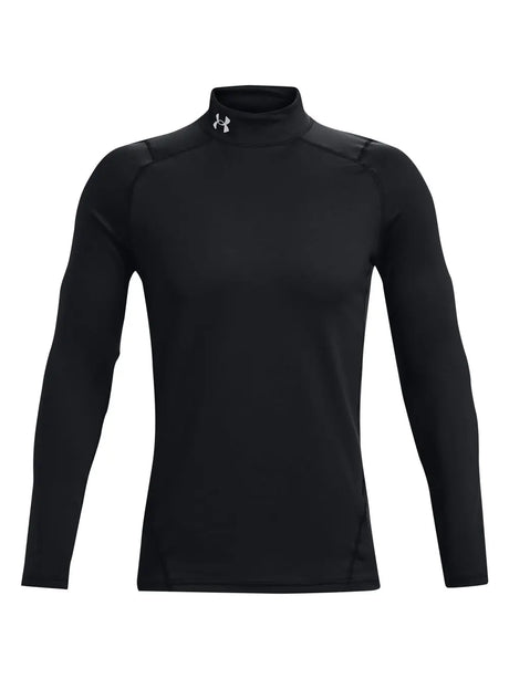 T-shirt Under Armour CG ARMOUR FITTED MOCK Uomo - Nero