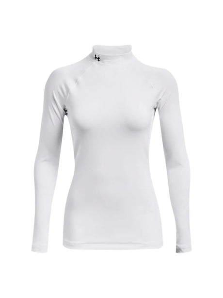 T-shirt Under Armour CG AUTHENTICS MOCKNECK Donna - Bianco
