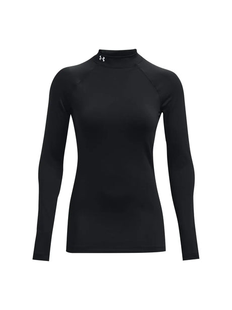 T-shirt Under Armour CG AUTHENTICS MOCKNECK Donna - Nero