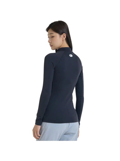T-shirt Under Armour CG AUTHENTICS MOCKNECK Donna - Nero