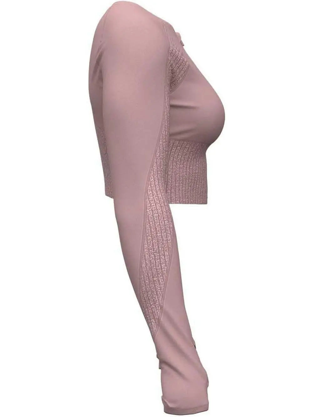 T-shirt Under Armour HG RIB 1/4 ZIP Donna - Rosa