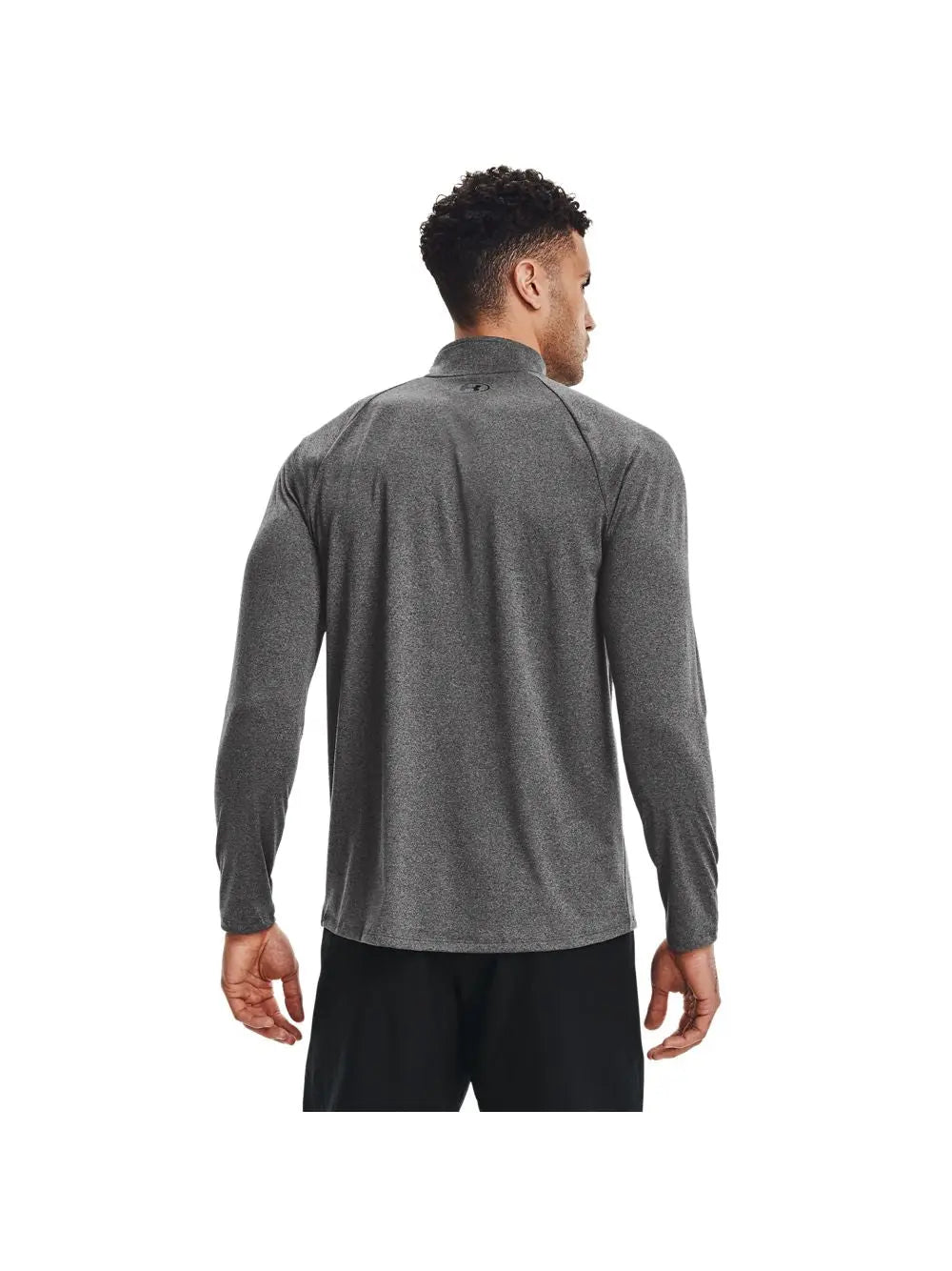 T-shirt Under Armour TECH 2.0 1/2 ZIP Uomo - Grigio
