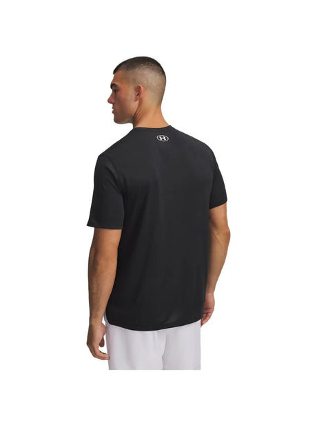 T-shirt Under Armour TECH VENT JACQUARD SS Uomo - Nero