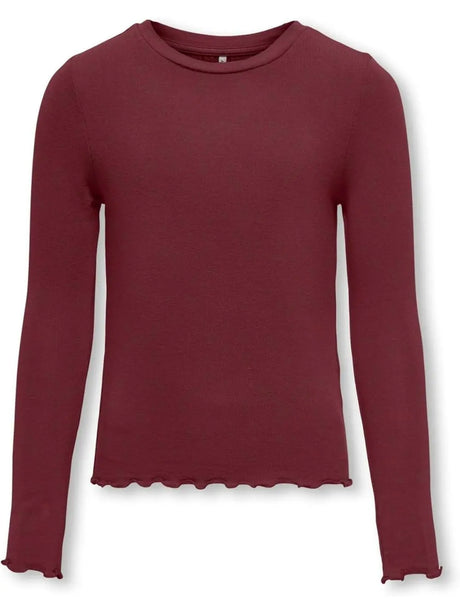 Top Only Bambina - Bordeaux