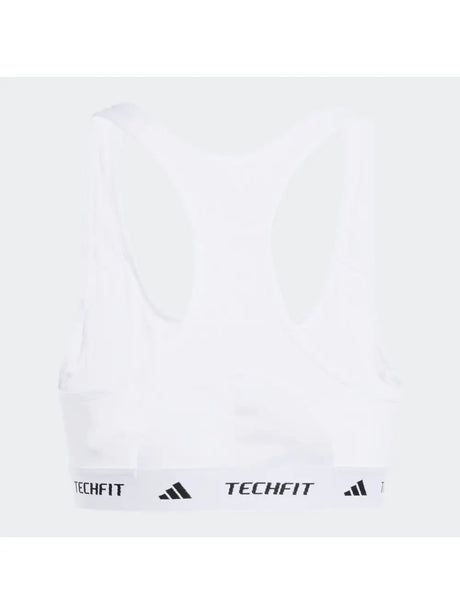 Top Sportivo Adidas TF BRA Donna - Bianco