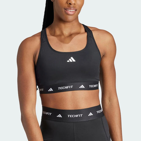 Top Sportivo Adidas TF BRA Donna - Nero