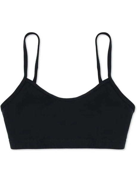 Top Sportivo Capezio piroutte leather Bambina - Nero