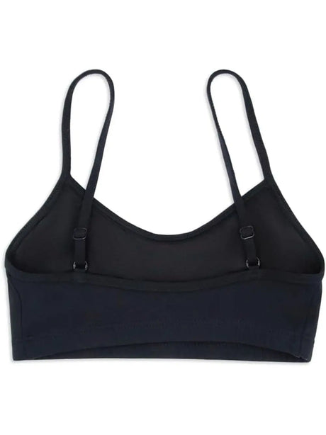 Top Sportivo Capezio piroutte leather Bambina - Nero