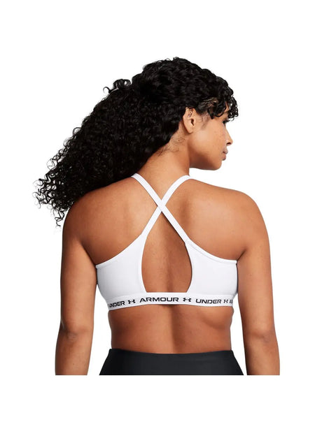 Top Sportivo Under Armour CROSSBACK LOW Donna - Bianco