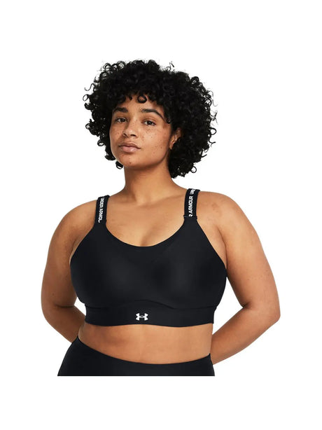 Top Sportivo Under Armour INFINITY HIGH 2.0 Donna - Nero