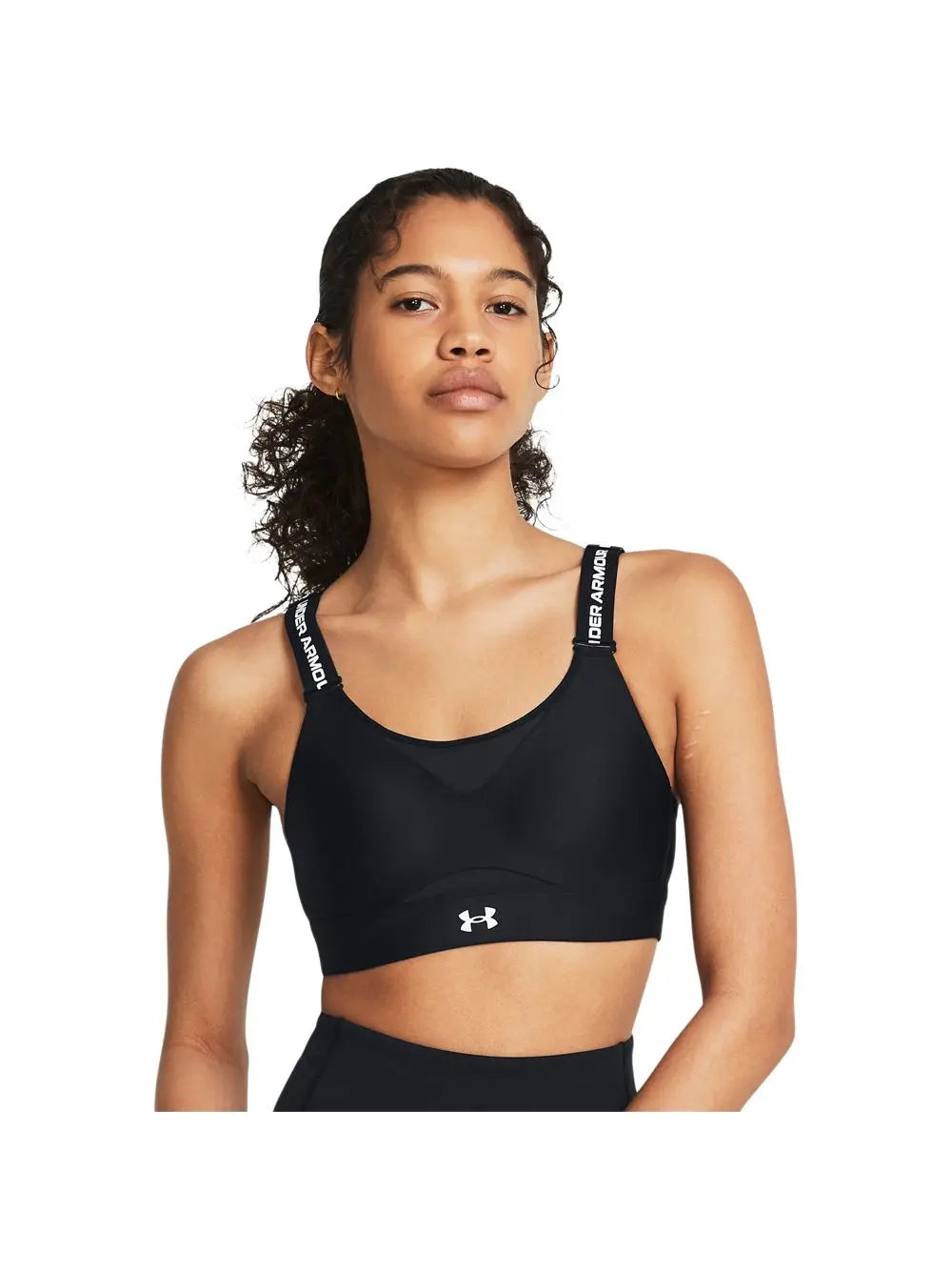 Top Sportivo Under Armour INFINITY HIGH 2.0 Donna - Nero