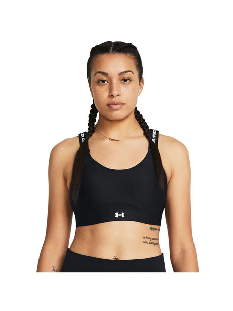 Top Sportivo Under Armour INFINITY HIGH 2.0 Donna - Nero
