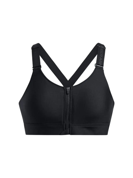 Top Sportivo Under Armour INFINITY HIGH ZIP 2.0 Donna - Nero