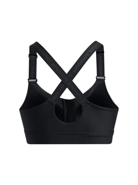 Top Sportivo Under Armour INFINITY HIGH ZIP 2.0 Donna - Nero