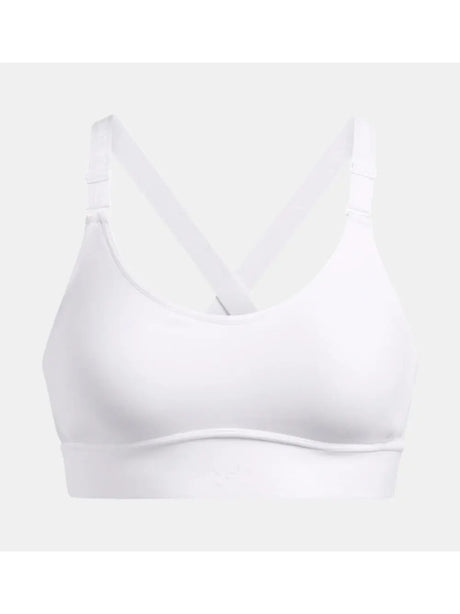 Top Sportivo Under Armour UA Infinity 2.0 Mid Donna - Bianco