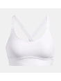 Top Sportivo Under Armour UA Infinity 2.0 Mid Donna - Bianco