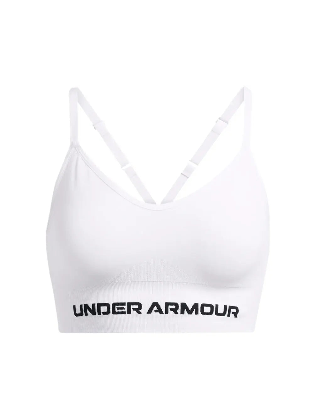 Top Sportivo Under Armour UA Vanish Seamless Low Donna - Bianco