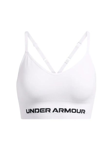 Top Sportivo Under Armour UA Vanish Seamless Low Donna - Bianco