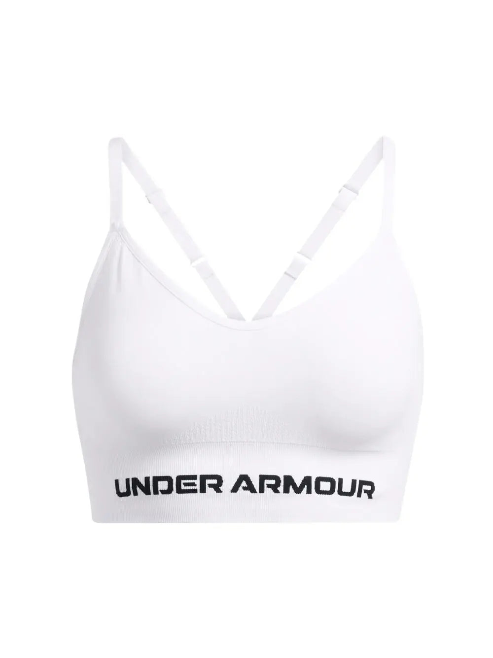 Top Sportivo Under Armour UA Vanish Seamless Low Donna - Bianco