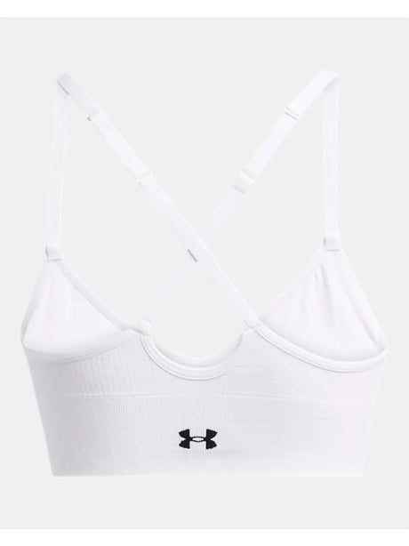 Top Sportivo Under Armour UA Vanish Seamless Low Donna - Bianco