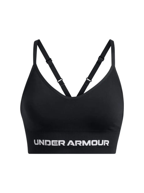 Top Sportivo Under Armour UA Vanish Seamless Low Donna - Nero