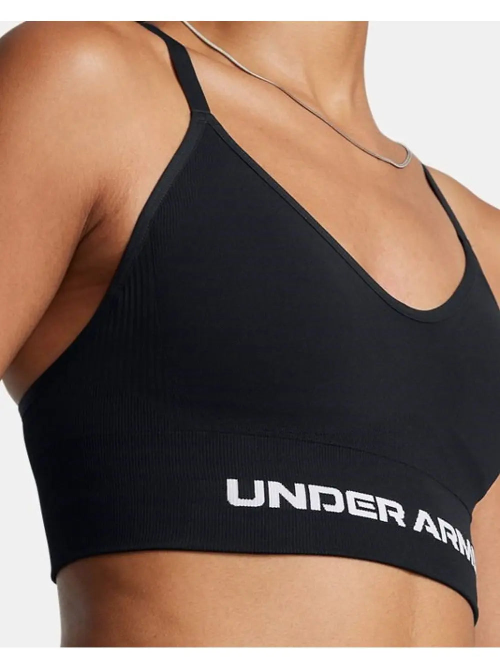Top Sportivo Under Armour UA Vanish Seamless Low Donna - Nero