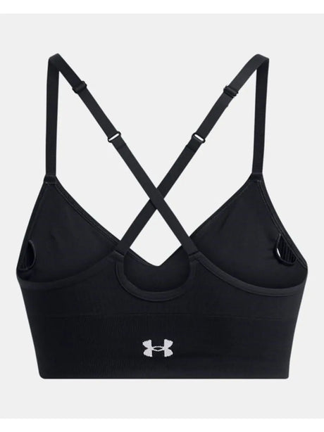Top Sportivo Under Armour UA Vanish Seamless Low Donna - Nero