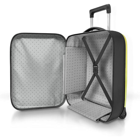 Trolley ROLLINK Unisex flex vega cabin size int 21 Yellow iris