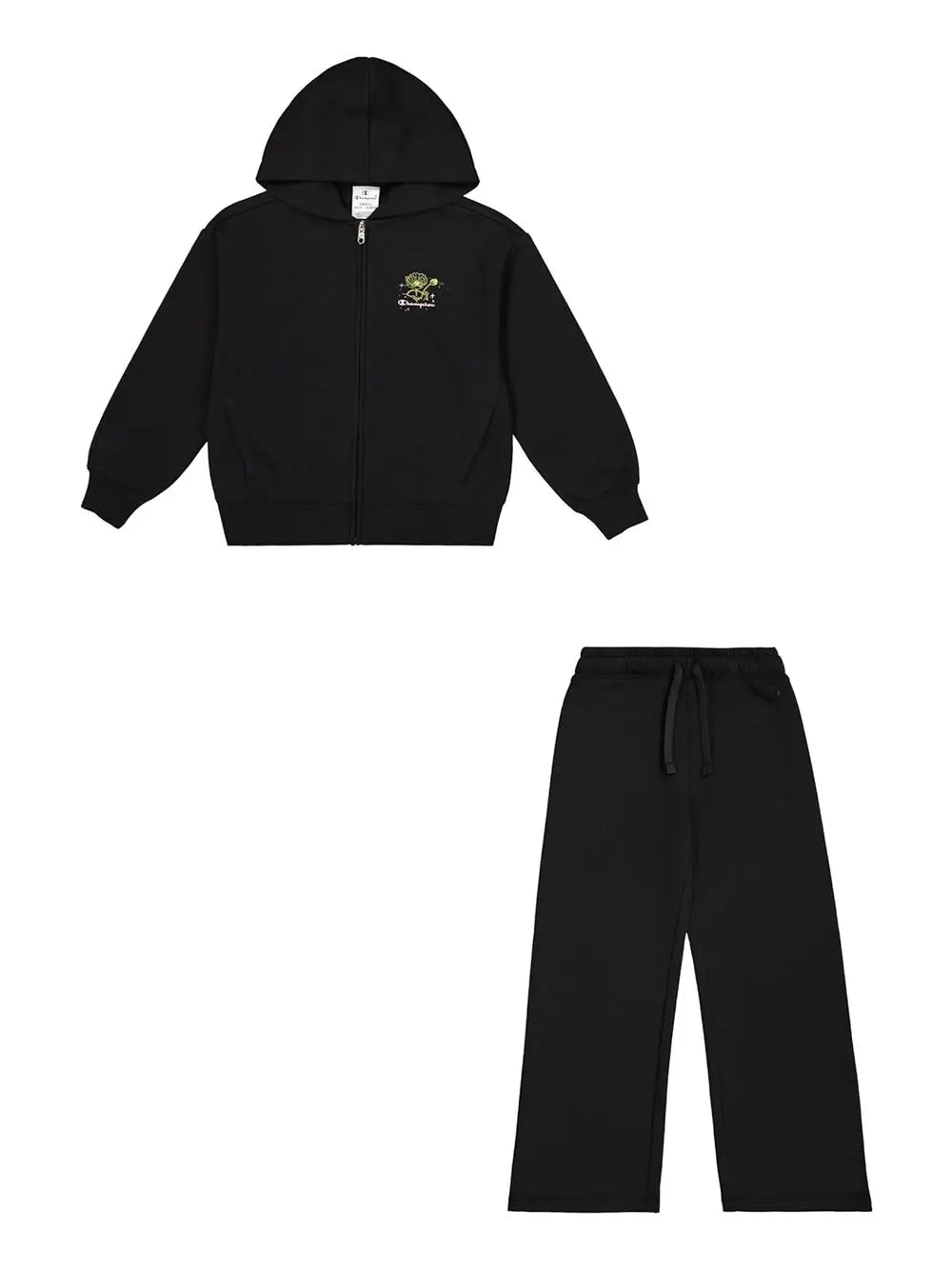 Tuta Champion Bambina Nero Champion  Angolo dello Sport