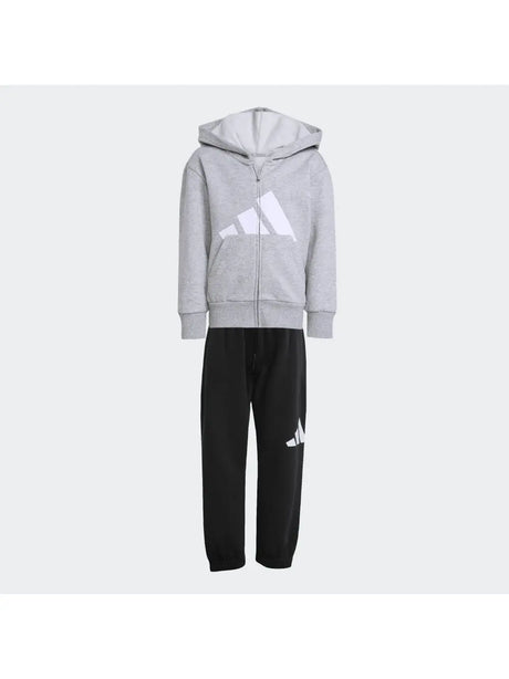 Tuta Sportiva Adidas Unisex Bambino - Grigio