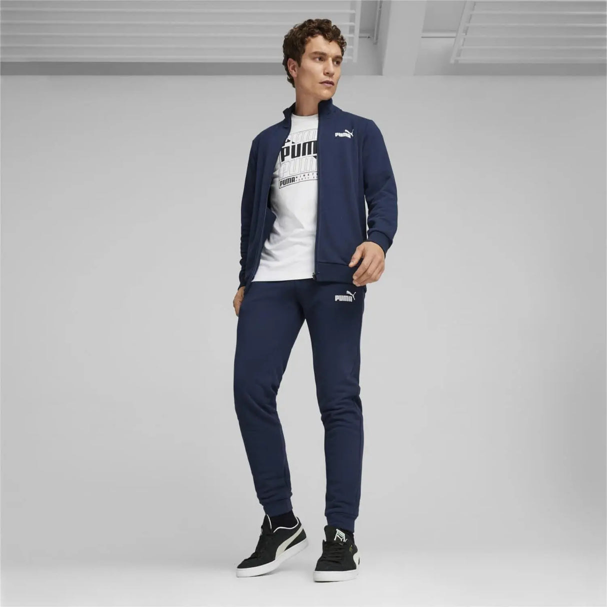 Tuta Sportiva PUMA Uomo CLEAN Navy PUMA  Angolo dello Sport