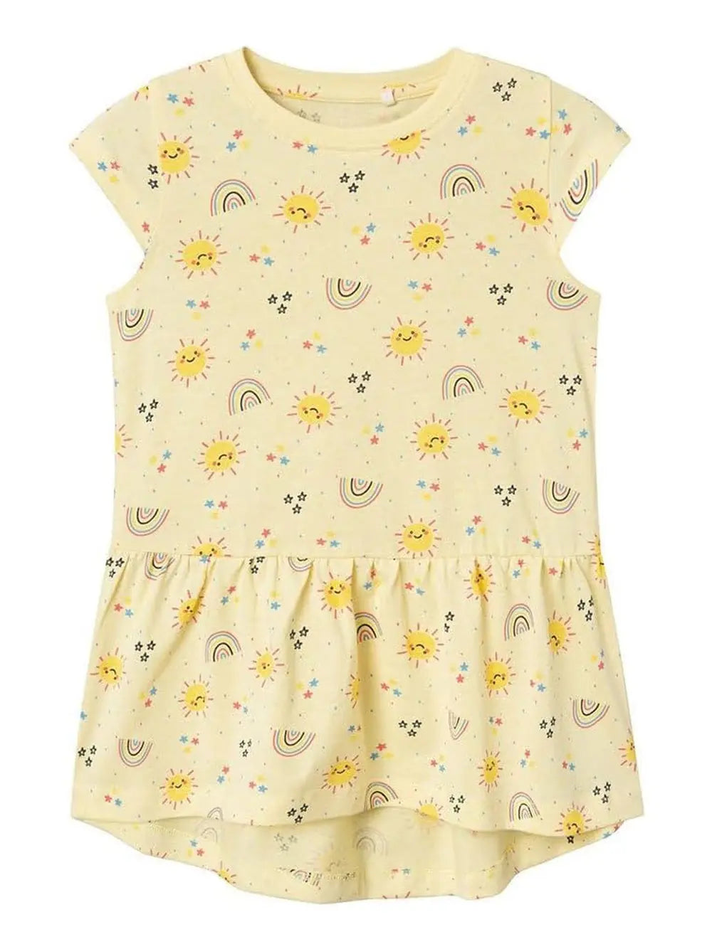 Vestito Name It Bambina Vigga Avorio Name It  Angolo dello Sport