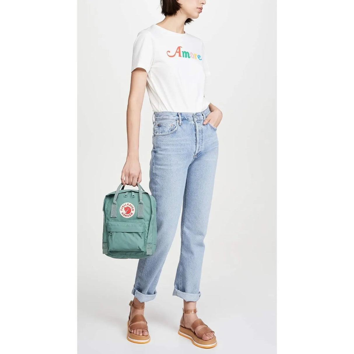 Zaino FJALLRAVEN Unisex kanken mini Verde FJALLRAVEN  Angolo dello Sport