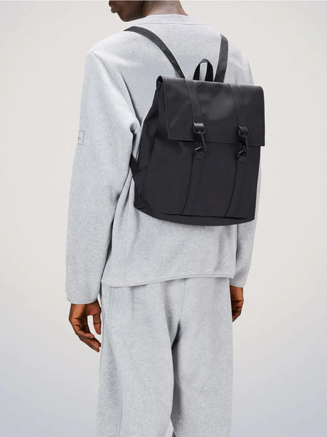Zaino Rains Msn Mini W3 Unisex - Nero