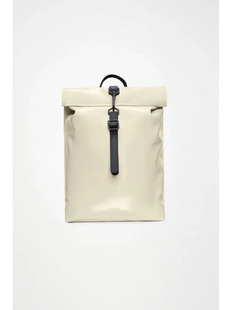 Zaino Rains Rolltop Rucksack Mini Unisex - Avorio